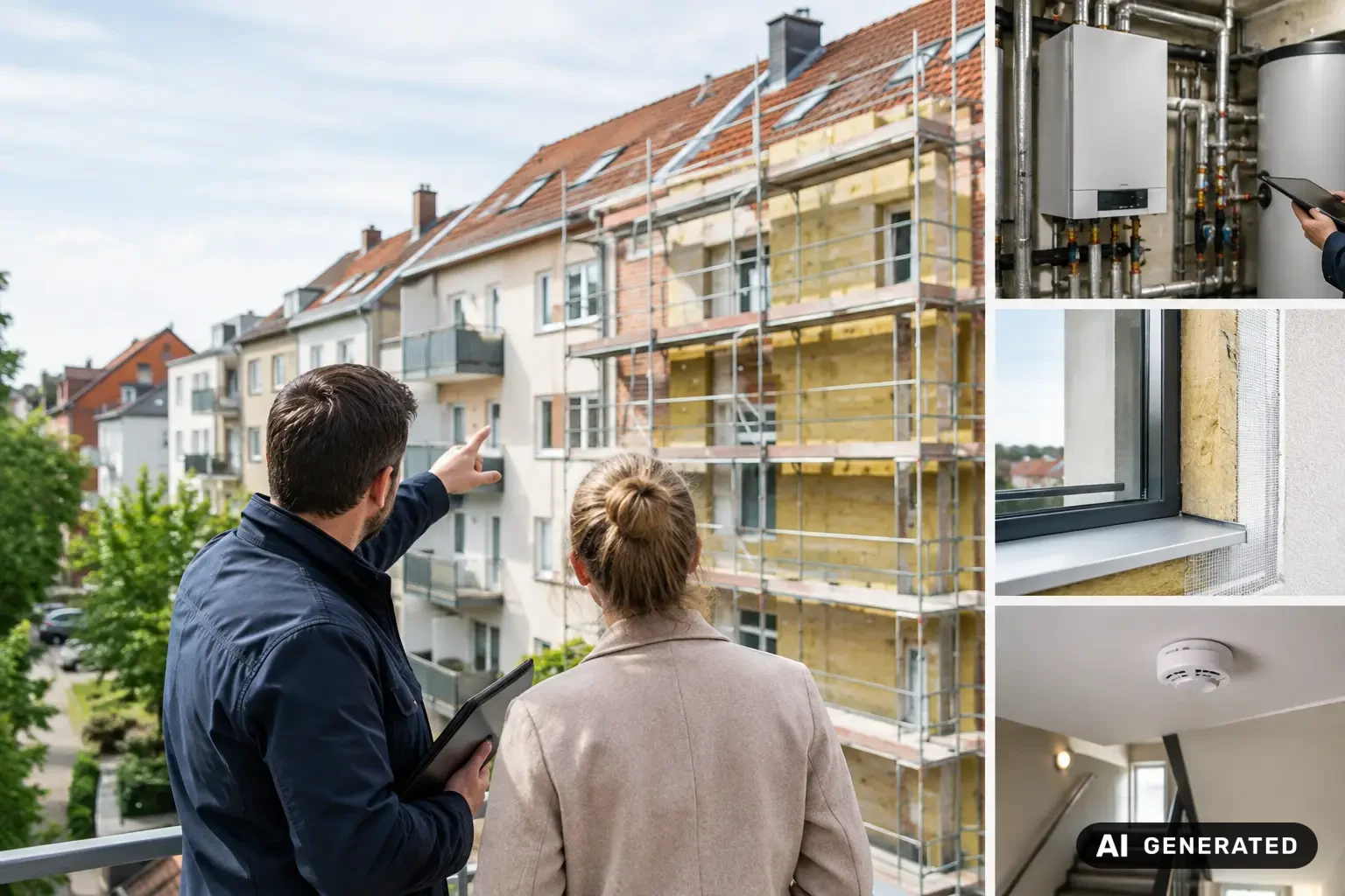 Förderfähige Baubegleitung bei Sanierungen
